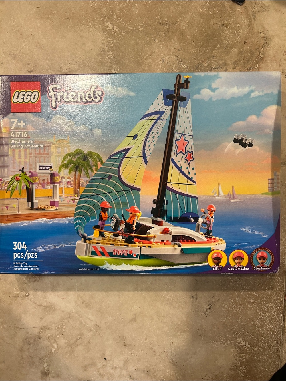 LEGO FRIENDS 41716 Stephanie's Sailing Adventure 304 pcs